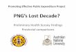 PNG’s Lost Decade?devpolicy.org/presentations/2013-presentations/PNG_Budget_Forum... · PNG’s Lost Decade? Preliminary Health Survey Findings Provincial comparisons . Introduction: