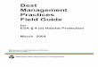 Best Management Practices Field Guide€¦ · Best Management Practices Field Guide for ESA § 4 (d) ... STREAM CROSSINGS ... Failure to document compliance could result in a violation