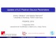 -2mm Update of ILC Positron Source Parameters · A. Ushakov Update of e+ Source Parameters 14.09.2016 7 / 20. Simpliﬁcations of Capture RF Section Length of capture RF section (1.3