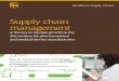 Supply chain management - pressroom home paper/UPS...an agile supply chain. Supply chain management Supply chain management 1 2. Not surprisingly, healthcare companies have unique