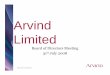 Investor Presentation Q1 2008-09 - Arvind Ltd.new.arvind.com/sites/default/files/field_investor_updates_file... · The Arvind Mills Limited ... and at Santej is Rs.7.85 per Kwh as