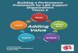 Adding Value - Project READ Literacy Network Waterloo ... · Building a Performance Framework for LBS Support Organizations, Phase 2: Adding Value Page i Table of Contents Chapter