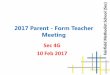 2017 Parent - Form Teacher Meeting Sec 4G 10 Feb 2017fairfieldmethodistsec.moe.edu.sg/qql/slot/u618/Partners/Parents... · Miss Brenda Nio English brenda.fmss@fairfieldsec.org 228