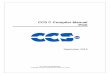 CCS C Compiler Manual PCD - Warburton Technology - …€¦ ·  · 2014-01-14CCS C Compiler Manual PCD ... nargs( ) ... will need to download and manually install the Plug-In. Install