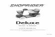Deluxe UM Current - DiscountScooters.co.uk · Circuit Breaker ... Introduction Congratulations on your purchase of the SHOPRIDER Deluxe scooter. ... The speed control enables you
