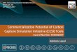 Commercialization Potential of Carbon Capture … Library/Events/2017/crosscutting... · Commercialization Potential of Carbon Capture Simulation Initiative ... Carbon Capture Simulation