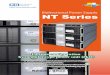 Bidirectional Power Supply NT Series - 計測技術研究所 · Bidirectional Power Supply NT Series ... battery but also enabled to transfer electric energy to the power system 