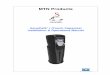 MTN Productsmtnproducts.com/wp-content/uploads/2016/10/AquaCafe-R-Touch...AquaCafe´®!r!(Touch)!InstallationandOperationsManual! 2! Specifications Continued Hot Tank Size 1.0 Liter