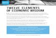 Twelve Elements of Economic Wisdom - …oikonomianetwork.org/wp-content/uploads/2017/05/TwelveElements...See our vision paper at Twelve Elements of Economic Wisdom THE ECONOMIC WISDOM