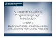 A Beginner’s Guide to Programming Logic, Introductory ·  · 2014-10-06A Beginner's Guide to Programming Logic, Introductory 4. ... A Beginner's Guide to Programming Logic, Introductory