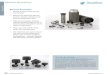 Donaldson Hydraulic Filtration Product Guide, Hydraulic ... · epoxy bonded to heavy gauge connector and end caps. Suction strainers filter petroleum-based hydraulic fluids, phosphate