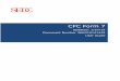 CFC Form 7 - Southeastern Data Cooperative · CFC FO R M 7 US E R GU I D E 4 Overview V36 CFC Form 7 is designed to allow the users to help create a spread sheet that will import