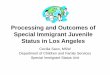 Processing and Outcomes of Special Immigrant Juvenile ...casala.org/wp-content/uploads/2014/02/Processing-and-Outcomes-of... · Processing and Outcomes of Special Immigrant Juvenile