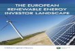 The european renewable energy invesTor landscape announced 48 divestments of renewable energy projects totaling $7.2 billion in 2013, compared with 27 divestments totaling $3.6 billion