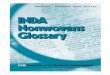 Association of the Nonwoven Fabrics Industry · Acknowledgments INDA would like to thank the following persons who helped in editing this Glossary of Nonwoven Terms & Technology