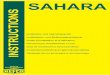 SAHARA Manual Final - REFCO · SAHARA Condensate removal pump Installation and operating guide The SAHARA is a self-contained condensate removal system for use directly inside trunking