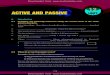 ACTIVE AND PASSIVE - StudiesToday.com Class 10 English... · ACTIVE AND PASSIVE A. Introduction A.1 Complete the following sentences using the correct form of the verbs given in brackets