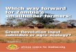 Which way forward for Zambia’s smallholder farmersacbio.org.za/wp-content/uploads/2015/11/Zambia-report-2015.pdf · Which way forward for Zambia’s smallholder farmers: Green Revolution