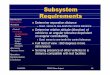 Subsystem Requirements - MIT OpenCourseWare ÆTT8) zTransceiver Architecture Introduction Subsystems •Actuation •Formation Control •Electronics •Comm •Requirements •Trades