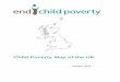 Child Poverty Map of the UK a local estimate of child poverty, has been reported for August 2011 by HMRC. However, on its own it is provides an inaccurate picture of actual child poverty,