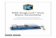 D40 AngLock Vise Base Assembly - … AngLock ® Vise Base Assembly ... Tip the jaw so the front of the jaw (the side with the jaw plate) is on the vise bed. Lower the jaw on to the