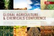 B AN K O F AM E R I C A M E R R I L L LY N C H GLOBAL … · B AN K O F AM E R I C A M E R R I L L LY N C H GLOBAL AGRICULTURE & CHEMICALS CONFERENCE JIM COLLINS, Executive Vice President