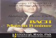 Mass in B minor - » Aldeburgh Music Club · Mass in B minor Saturday 22 March ... glorification and the Lutheran cult of the cross. ... true God of true God, 