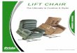 LIFT CHAIR - Pride Mobility® | Live Your Best® - Leader In ... Chair 3 LABEL INFORMATION LIFT CHAIR PRODUCT SAFETY SYMBOLS The symbols below represent labels used on the product