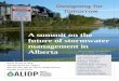 A summit on the future of stormwater management in Alberta · A summit on the future of stormwater management in Alberta . ... A summit on the future of stormwater management in Alberta