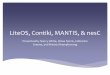 LightOS, Contiki, MANTIS, & nesC - Radford University · Rime low-power radio ... web browser. Power Efficiency Image Source:  ... Contiki, MANTIS, & nesC