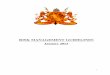 RISK MANAGEMENT GUIDELINES - Central Bank of Kenya · Page | 4 behalf of the institution and should report directly to the board or a committee of the board. The risk management function