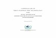 CURRICULUM OF MEAT SCIENCE AND TECHNOLOGY …hec.gov.pk/.../RevisedCurricula/Documents/2016-2017/MEAT-SCIENC… · 7 MINUTES OF FINAL MEETING FOR NCRC MEAT SCIENCE AND TECHNOLOGY