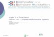 Inspection Readiness for Computerized/Automation … 14(1).pdfJoyce Morrow and Paula Eggert ... A readiness approach for computerized/automation systems ... This guidance represents