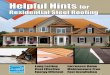 Residential Steel Roofing - hw.menardc.com · residential steel roofing reflects most of the sun’s rays which keeps attic ... This is common with post frame buildings. ... Large