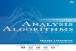 An Introduction to the Analysis of Algorithmsptgmedia.pearsoncmg.com/.../samplepages/032190575X.pdf · ANALYSIS OF ALGORITHMS Second Edition Robert Sedgewick ... elementary real analysis,