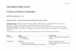 2017-2018 Haslingden High School Faculty of Modern Languages · 2017-2018 Haslingden High School Faculty of Modern Languages GCSE German (9-1) Scheme of Work- topic overview and assessment