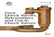 Ford Check Valves, Retrosetters and Cut-In Check Valves · Ford Check Valves, Retrosetters and Cut-In Check Valves Section I 06/2014 Web Revision 02/02/2018 D Q S I n c. THE FORD