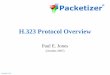 H.323 Protocol Overview (technical) - Packetizer · 4 Packetizer ® Who Defined H.323? •Recommendation H.323 is a standard published by the International Telecommunications Union