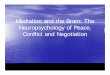 Neuropsychology of Conflict.ppt - Noll Associates of Conflict.pdf · Mediation and the Brain: The Neuropsychology of Peace, Cflit dN titiConflict and Negotiation