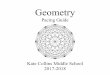 Geometry Pacing Guide 2017 - 2018-2 · applications G.1 2-8 Proving Angle Relationships Stress algebraic ... 3-4 Equations of Lines G.3 3-5 Proving Lines Parallel G.2 3-6 Perpendiculars