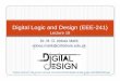 Digital Logic and Design 10 - sanlp.org Logic and Design 10.pdf · yAnalysis of Combinational Logic ... yMSI – Medium-scale Integration yLSI ... yThee app ca o o s S u c o o e des