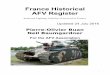 France Historical AFV Register - The Shadock's websitethe.shadock.free.fr/France_AFVs.pdf · France Historical AFV Register Armored Fighting Vehicles Preserved in France Updated 24