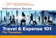 Travel & Expense 101 - New York receipt. 6. If multiple charges other than lodging are included on the receipt, expenses If multiple charges other than lodging are included on the