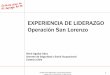 EXPERIENCIA DE LIDERAZGO Operación San Lorenzo · Boart Longyear. 536. 324. 860. Total. 536. 324. 860; Gran Total. 7,284; 854. 9,494; Estrategia de Sondajes. Copyrights © 2011 CODELCO-CHILE