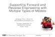 Supporting Forward and Reverse Engineering with Multiple ...Supporting Forward and Reverse Engineering with ... State of the Art for Program ... • Extraction of process-control models