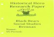 Historical Hero Research Paper - State College Area … Hero Research Paper/ Wiki You have learned about thesis statements and 5 paragraph essays in English class. Now it is time to
