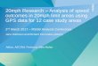 20mph Research Analysis of speed outcomes in 20mph limit ... · GPS data for 12 case study areas 2nd March 2017 –RSGB Analysts Conference Jane Robinson and Richard Fernandes 
