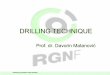 DRILLING TECHNIQUE - rgnrgn.hr/.../nids_dmatanovic/_private/Krakow_drilling/1_drilling_rig.pdfRudarsko-geološko-naftni fakultet 2 Drilling rig • The purpose of drilling rig is-to