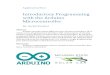 Introductory Programming With the Arduino … · Web view12 Introductory Programming With the Arduino Microcontroller Introductory Programming With the Arduino Microcontroller 11