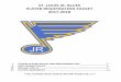ST. LOUIS JR. BLUES PLAYER REGISTRATION PACKET … · st. louis jr. blues player registration packet 2017-2018 i. junior player rights and responsibilities 1 ii. anti-hazing policy